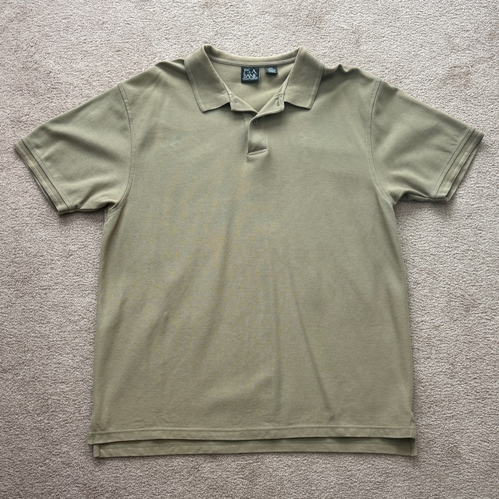 Jos. A. Bank Khaki Polo Shirt Traveler’s Collection